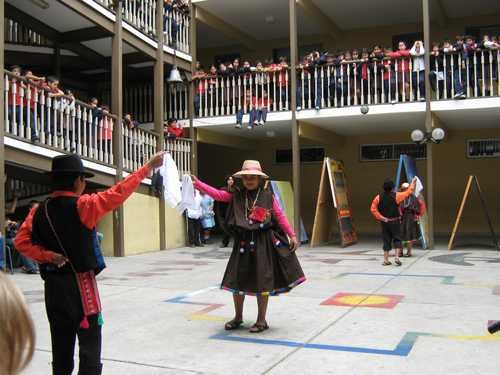 Besuch einer Kunstschule in Iquique