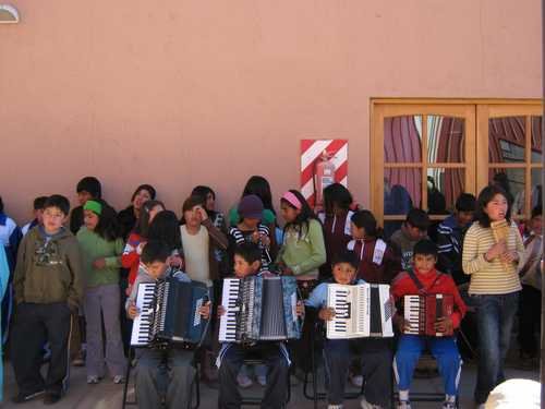 Konzert im Kulturzentrum von San Pedro de Atacama